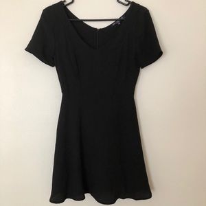 Mini black dress